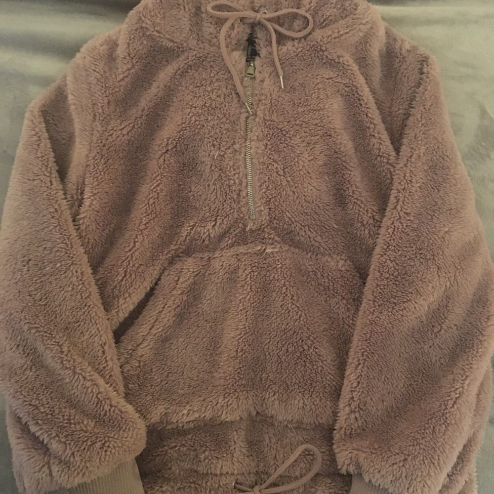 Fuzzy hoodie